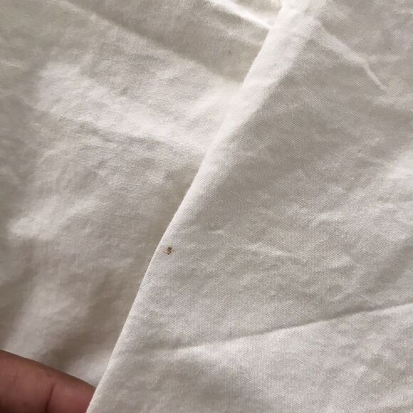 Urban Outfitters White Cotton Strappy Sleeveless A Line Flared Mini Dress - XS - Picture 9 of 9